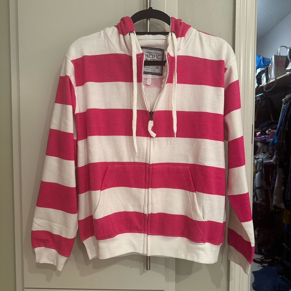 Pacific & Co NWOT Striped Hoodie